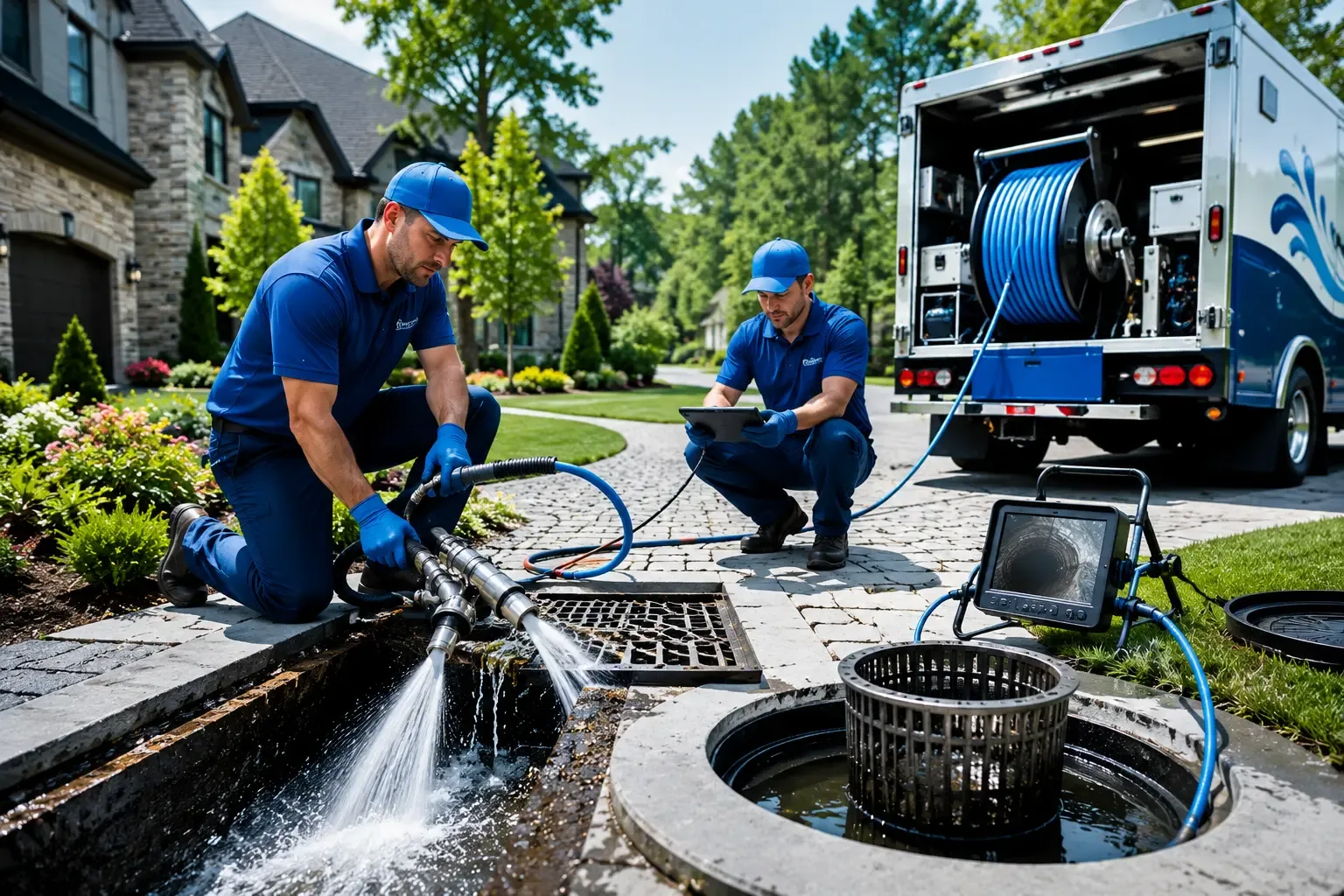 Local outdoor drain cleaning professionals in Luzerne, MI